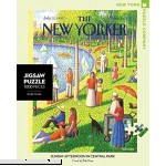 New York Puzzle Company New Yorker Sunday Afternoon in Central Park 1000 Piece Jigsaw Puzzle  B003H1PKAE